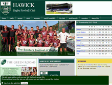 Tablet Screenshot of hawickrfc.co.uk